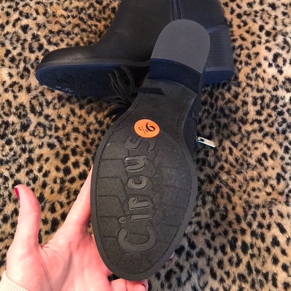 Sam Edelman Fringe Heeled Booties - Picture 2 of 5